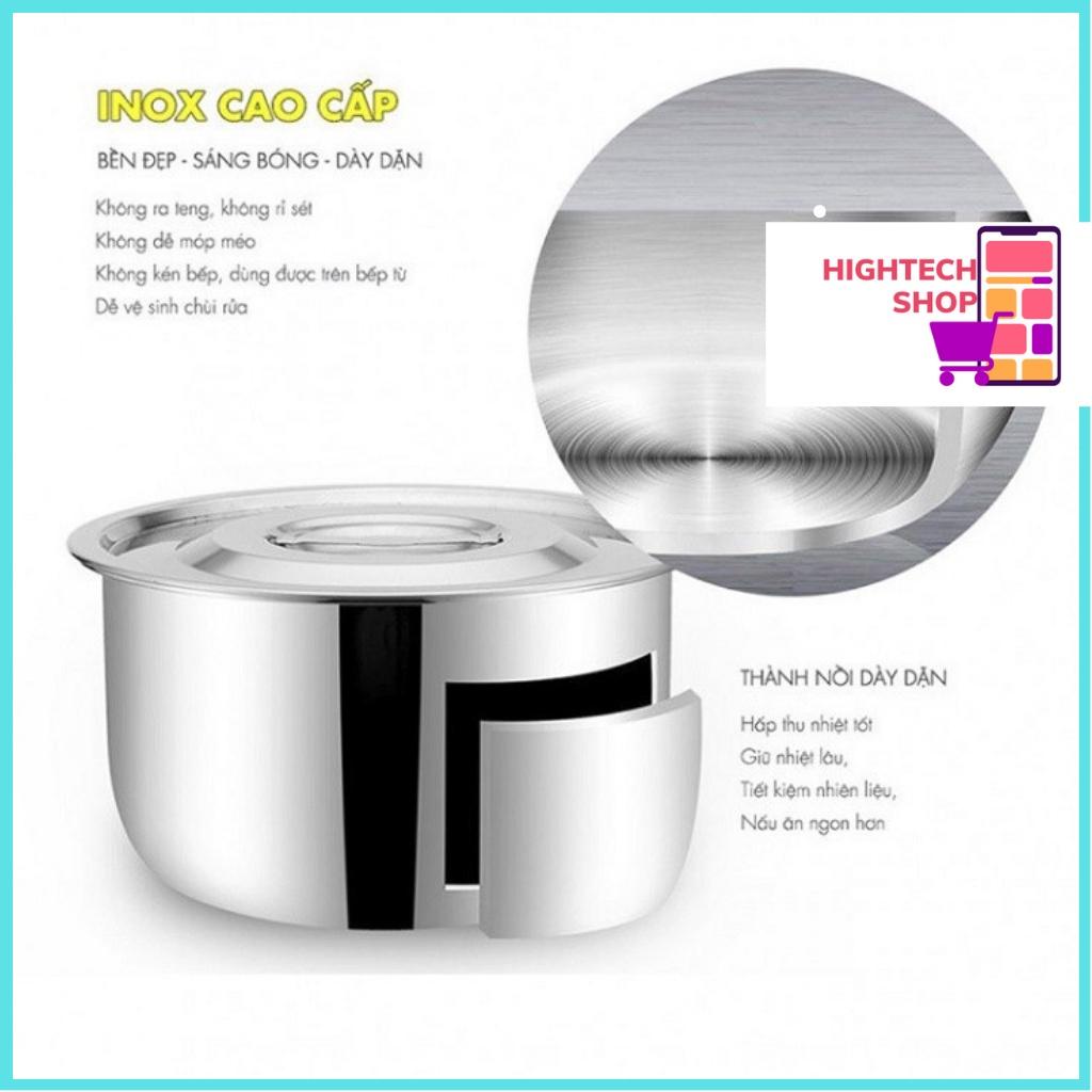 Bộ 5 Nồi Inox Cao Cấp Dùng Cho Mọi Loại Bếp - Bộ 5 Nồi Inox Không Quai