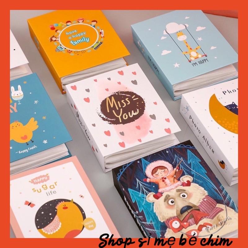 Album đựng ảnh cỡ 13x18cm 100 tấm bìa cuộc sống ngộ nghĩnh ( Chọn Mẫu