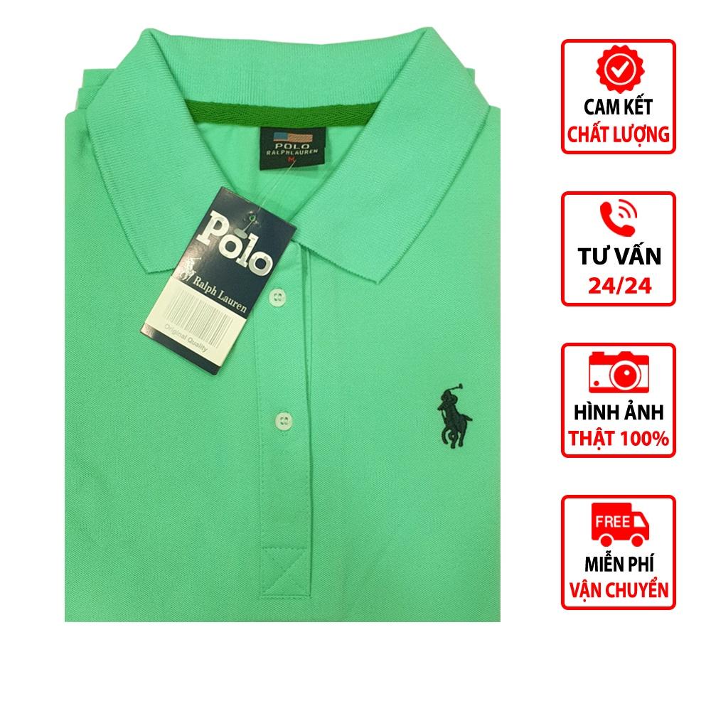 Áo thun Polo Nam vải cotton co giãn 4 chiều chất lượng cao hình ảnh thật 24 - Màu 2/4