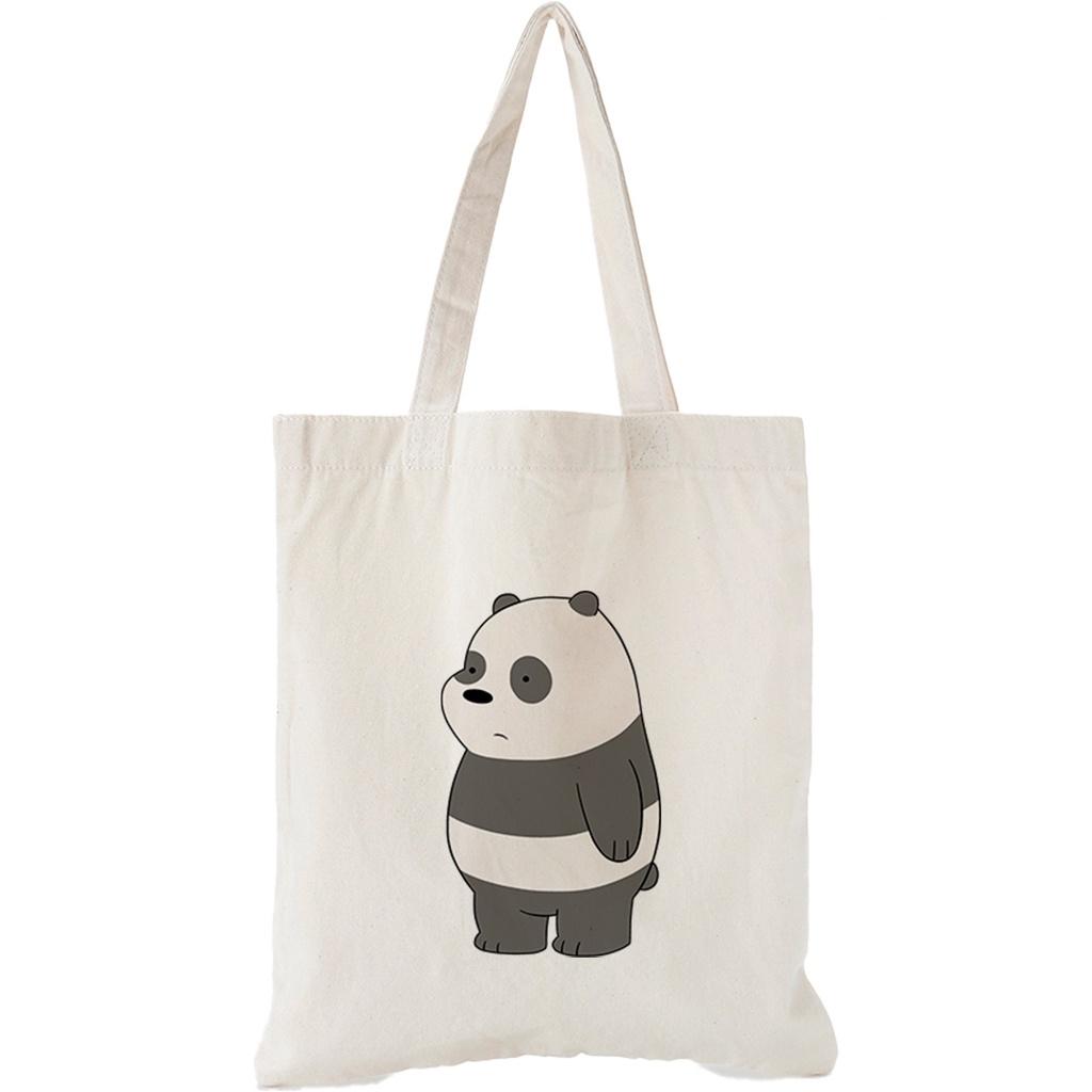 Túi vải Canvas Trương Gia Túi Vải - Túi Canvas bộ sưu tập hoạt hình ngộ nghĩnh nhiều kích thước