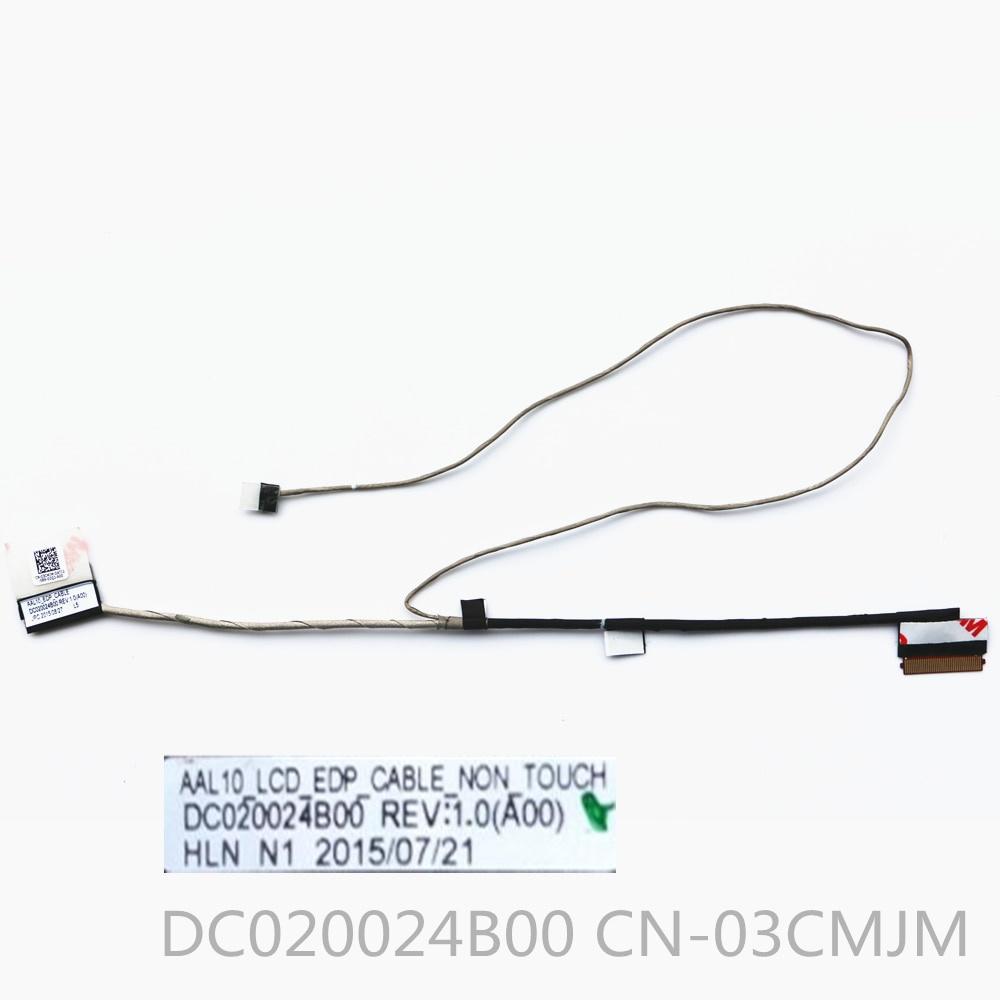 New Lcd Cable For Dell Inspiron 5452 5455 5458 5459 Lcd Lvds Cable DC020024B00 CN-03CMJM