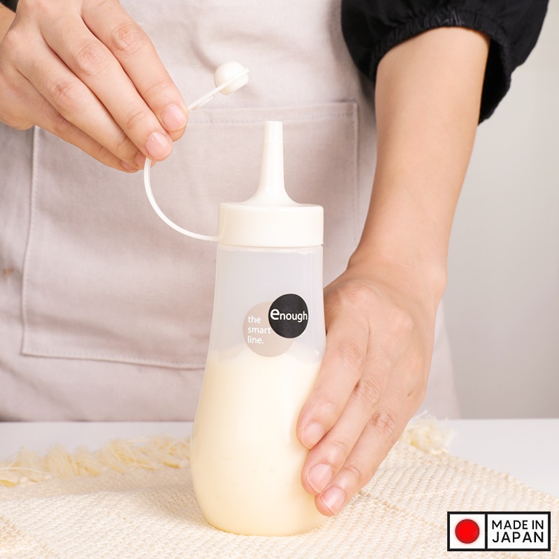 Chai đựng nước sốt Inomata Enough 250ml (S) - Hàng nội địa Nhật Bản nhập khẩu chính hãng