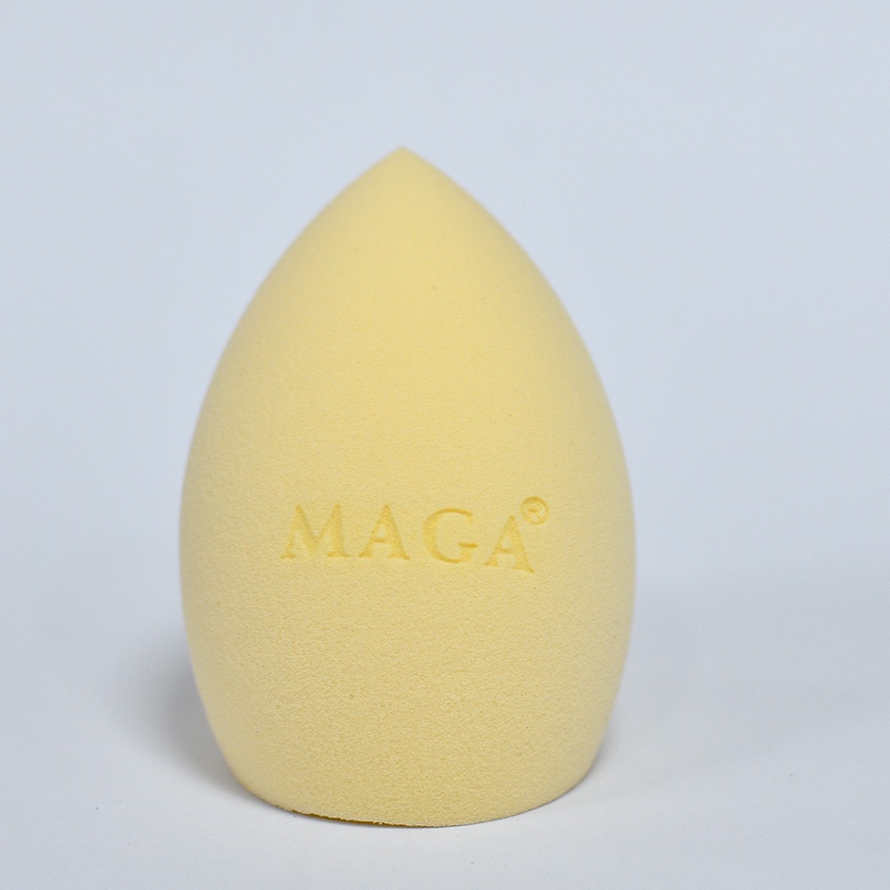 Mút tán kem nền Maga Complexion Sponge màu trắng sữa