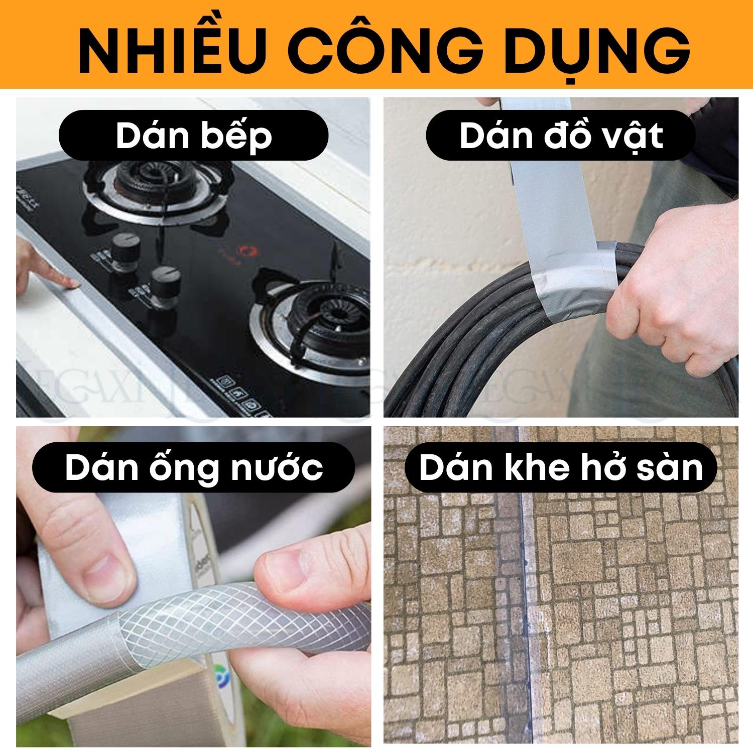 Băng keo che khe hở ngăn côn trùng làm tổ chống bám bụi bẩn chống mưa tạt gió lùa Legaxi