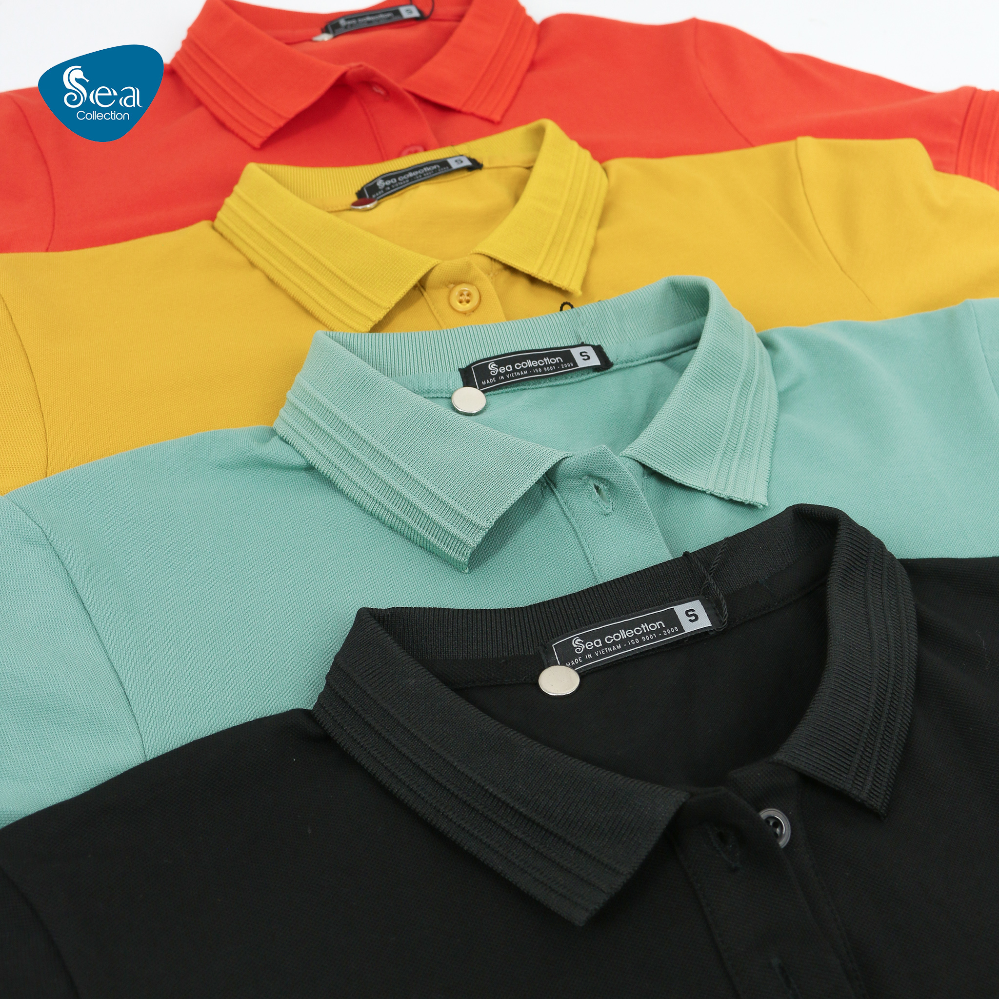 Đầm Thun Polo Nữ Sea Collection Thêu Logo Sea 9030