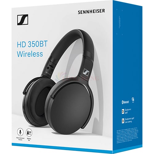 Tai nghe chụp tai Bluetooth Sennheiser HD 350BT SEBT3 - Hàng chính hãng