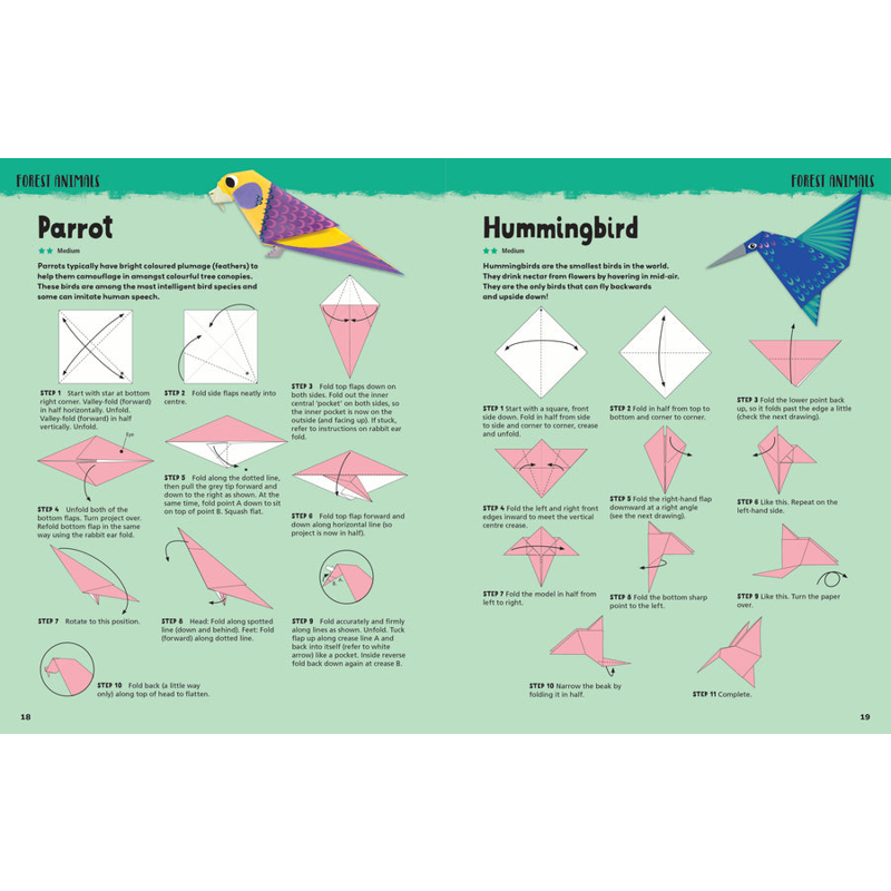 Sách Ultimate Origami Paper Folding Activity Book