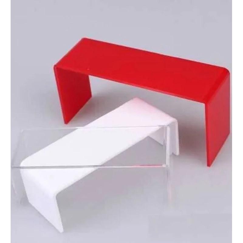 Acrylic Kệ mica trưng bày chữ U , Acrylic, Dày 3mm . - 15-15-10cm