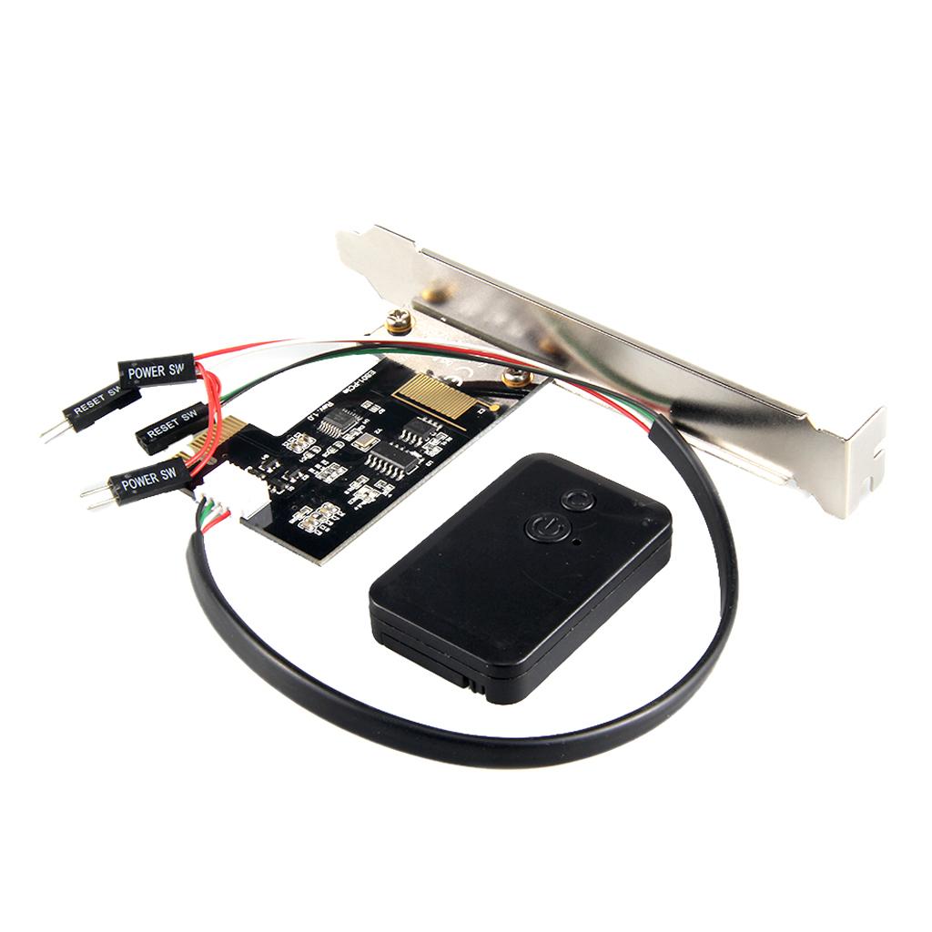 Desktops PC Wireless Switch Power on / Off Computer Remote Control PCI E