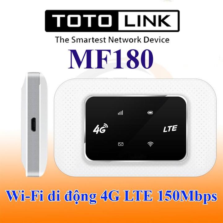 Bộ phát Wifi 4G di động Totolink MF180 - Thiết bị phát wifi nhỏ gọn cho gia đình