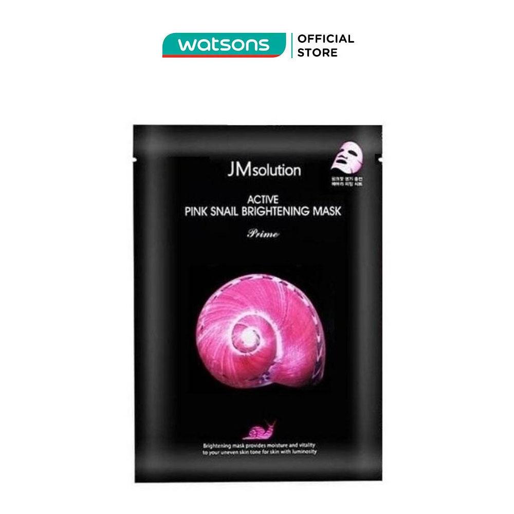 Mặt Nạ JMsolution Dưỡng Sáng Da Active Pink Snail Brightening Mask 30ml