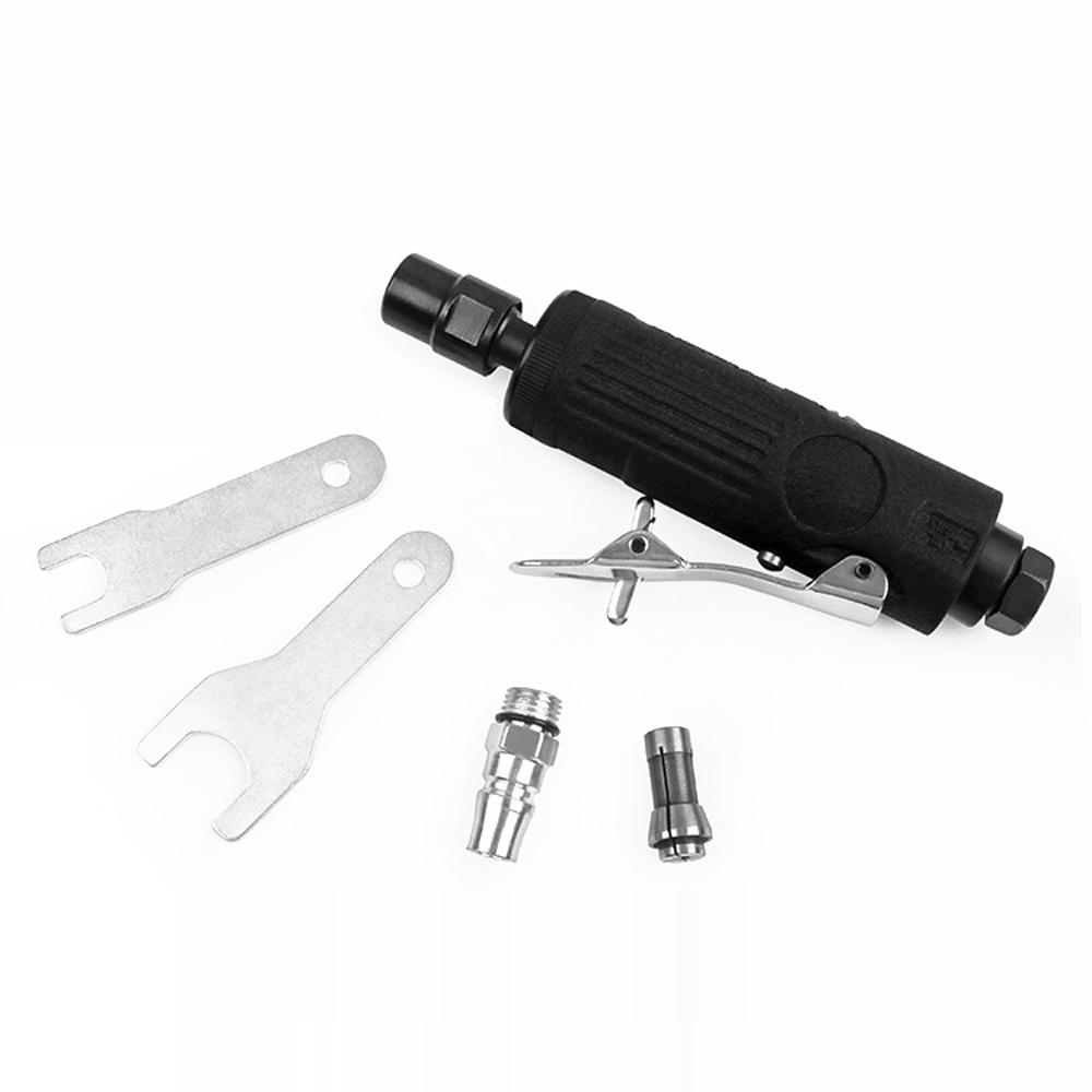 Portable Pneumatic Grinder Mini Engraving Tool Set Handheld Polishing Machine 1/4in Air Grinding Machine