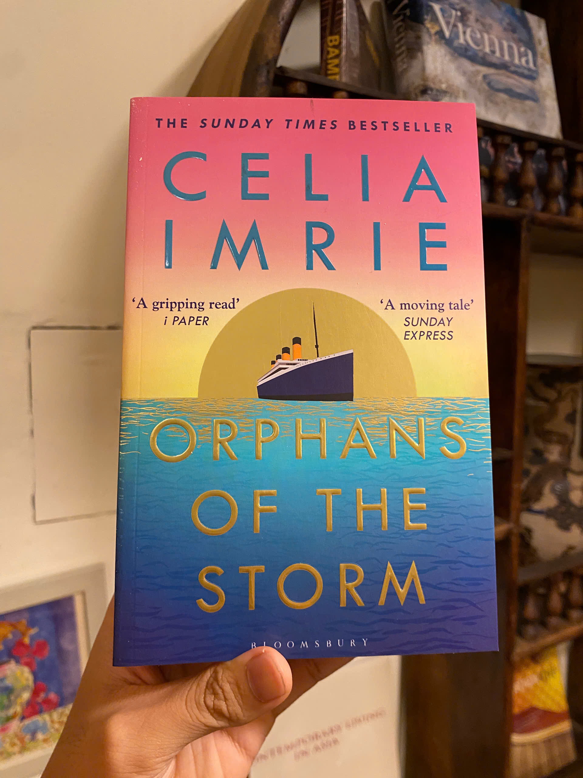 Sách - Orphans of the Storm (Sunday Times Bestseller) by Celia Imrie | English Historical Fiction