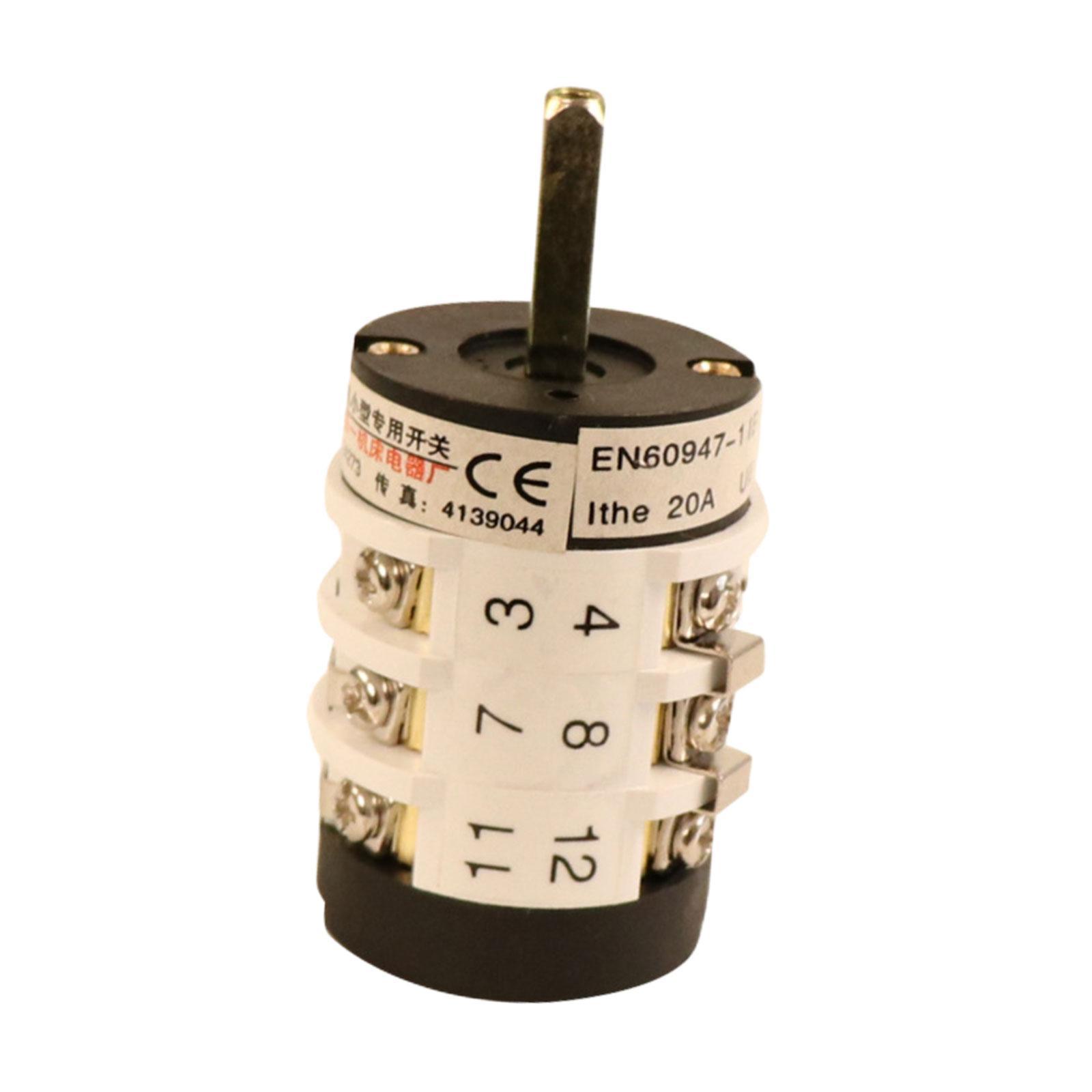 Tire Changer Switch Quick Response 220V/380V 20A Universal Easy Installation