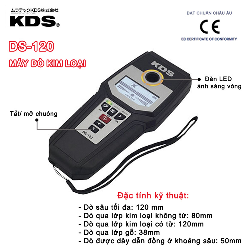 MÁY DÒ KIM LOẠI DS-120