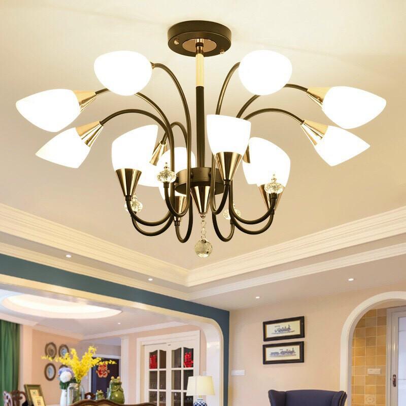 Đèn chùm trang trí hiện đại 15 tay