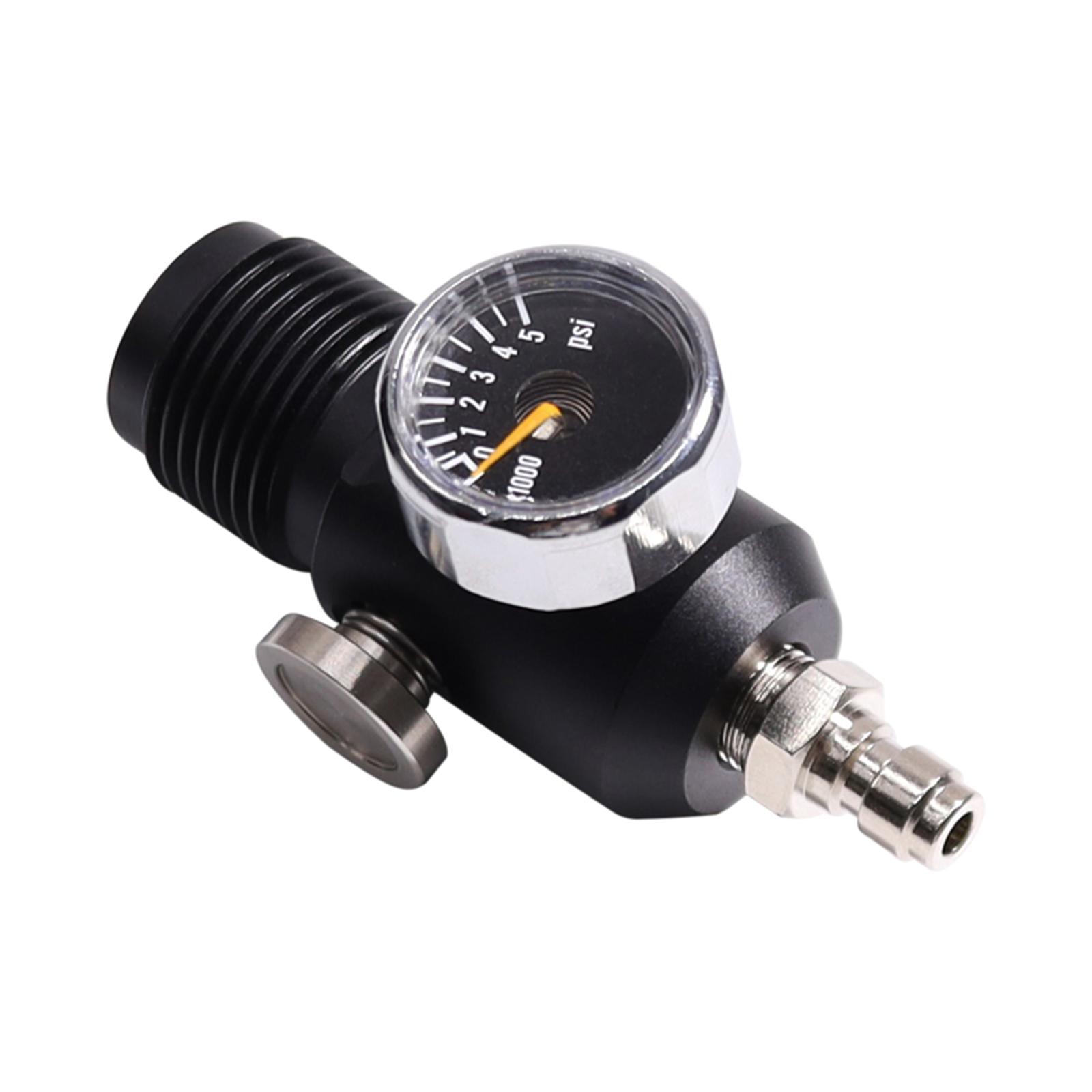 Diving Cylinder Regulator Scuba Diving Regulator Sturdy Gas Cylinder Fittings Air Tank Regulator for Outdoor Activities