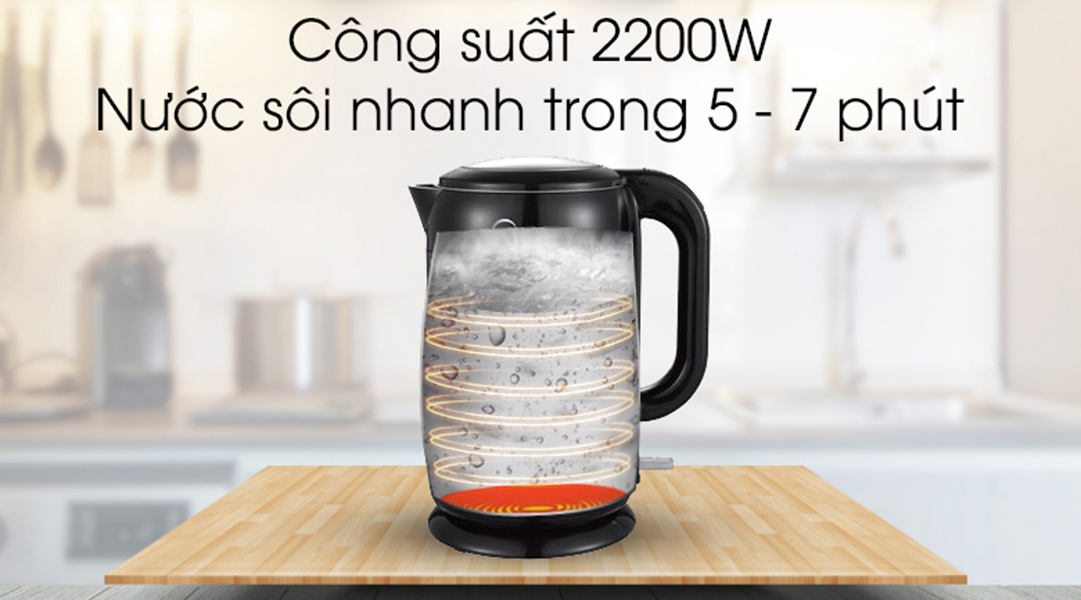 Bình Đun Siêu Tốc MK31B - Hàng Chính Hãng