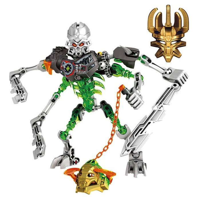 Bộ mô hình đồ chơi Bionicle 710-2 Skull Slicer dành cho bé trên 8 tuổi (73 chi tiết)