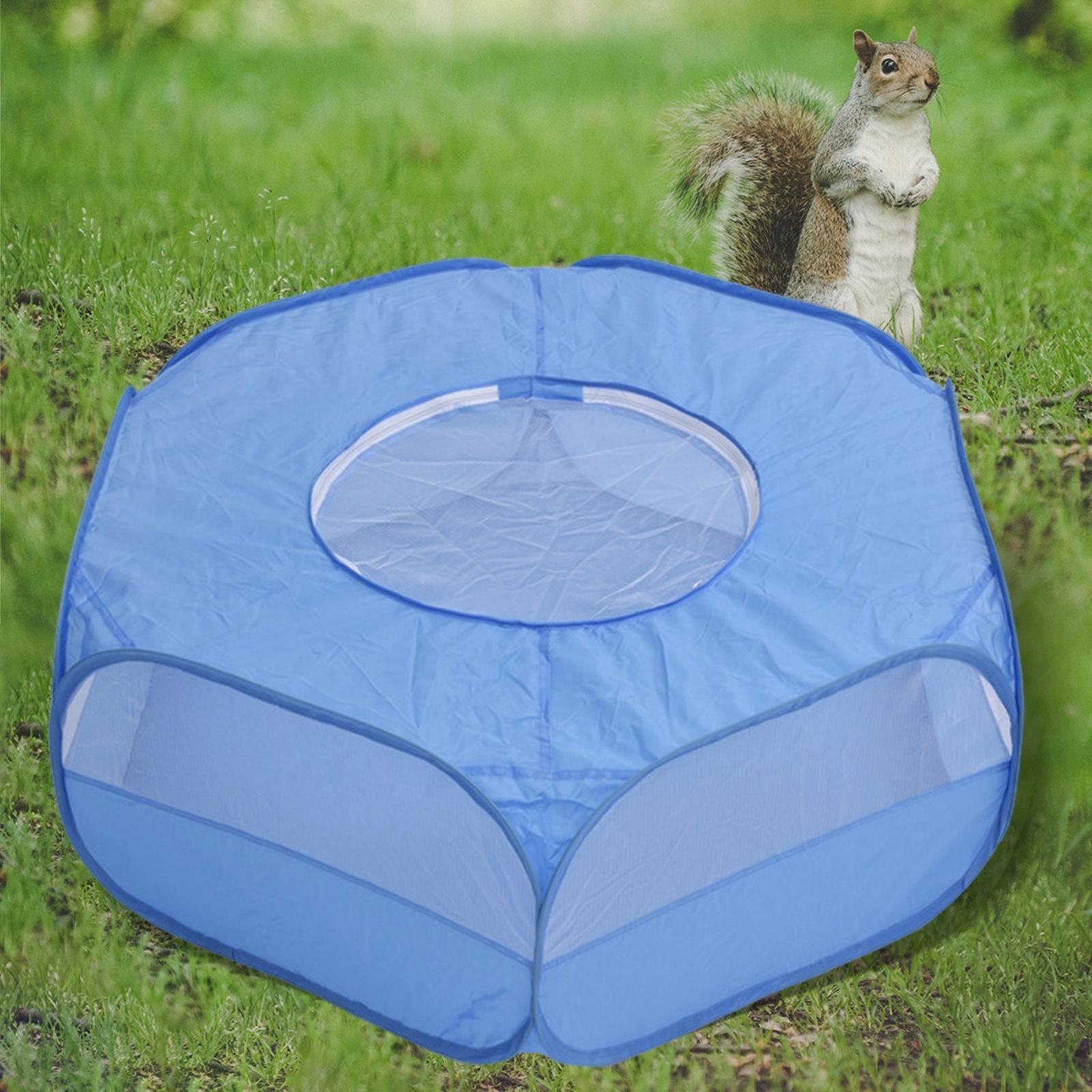 Portable Animal Playpen Breathable Cage Tent for Hamster Chinchilla Bunny with