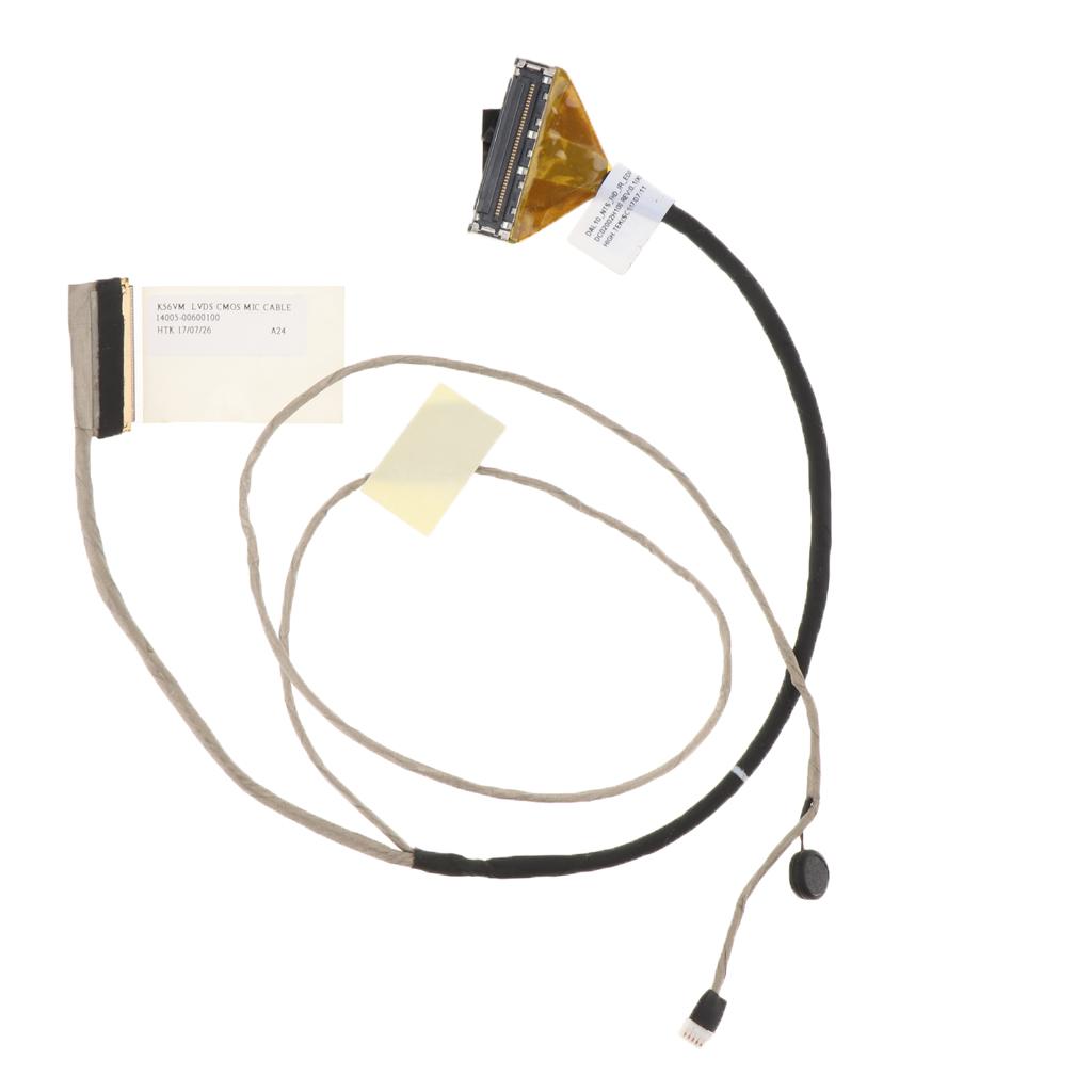 Laptop Màn Hình LCD Cáp mềm Thay Thế Màn Hình Flex Ruy Băng Đầu Nối Dây dành cho ASUS K56 K56C K56CM K56CA A56C