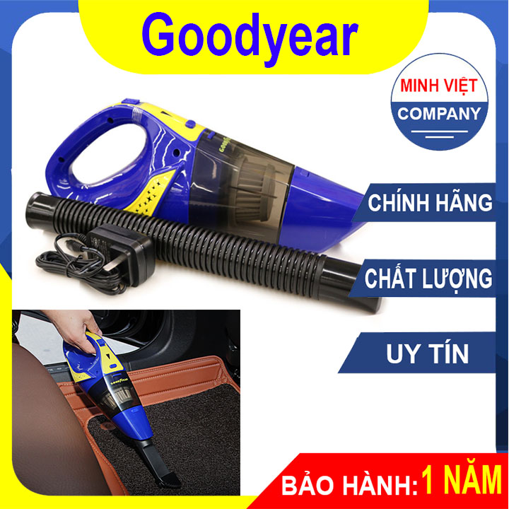 Máy hút bụi cầm tay không dây khô và ướt Goodyear GY-2897- HÀNG CHÍNH HÃNG
