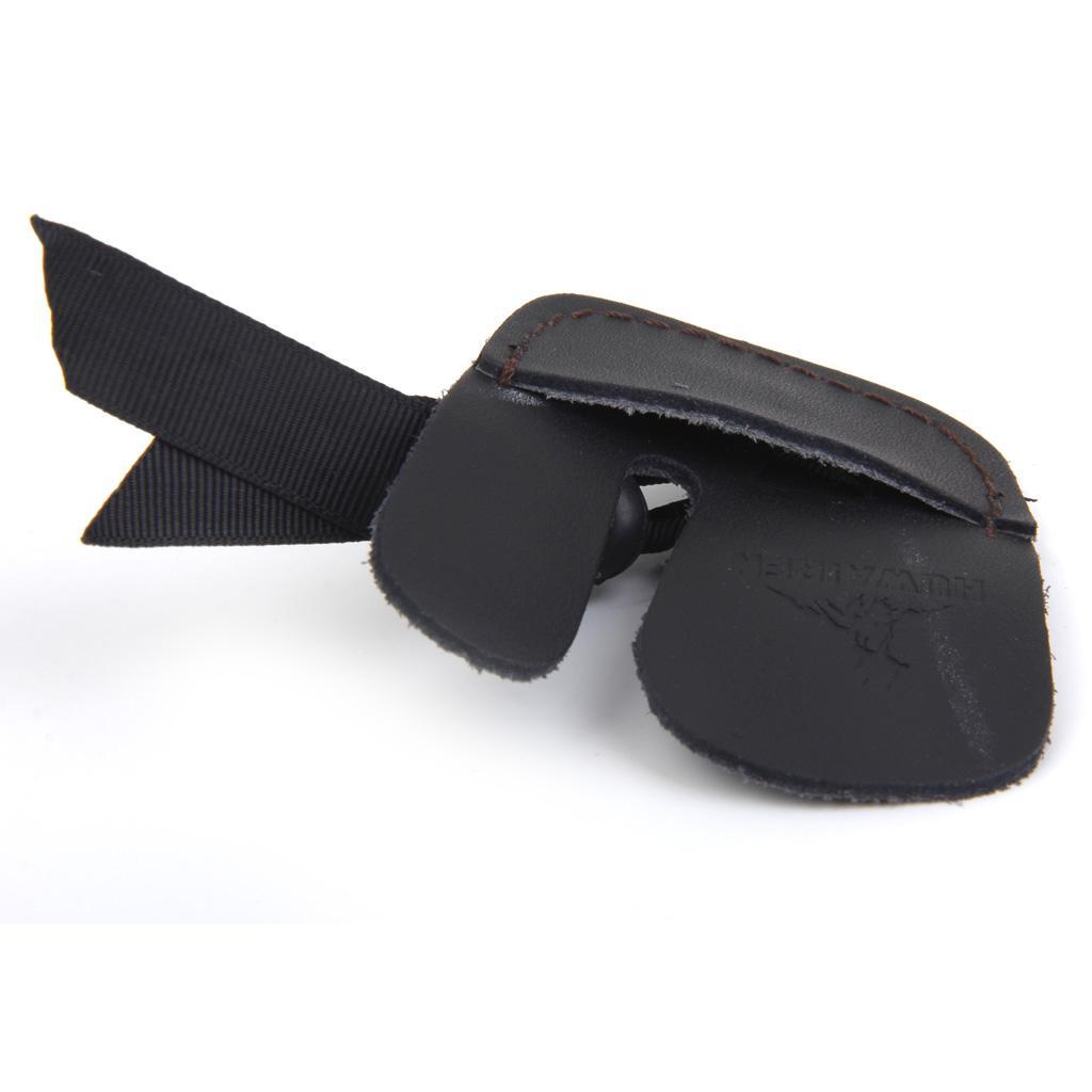 Target Hunting Shooting Archery Finger Guard Protection + Archery Arm Guard Safety Gear Set