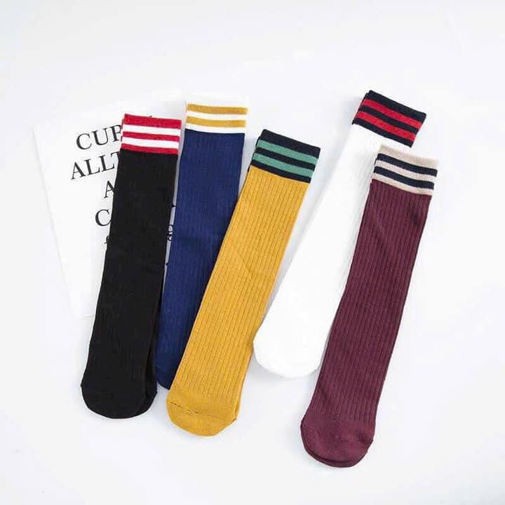 Combo 5 đôi tất mặc váy siêu xinh cho bé, phong cách Hàn Quốc sành điệu
