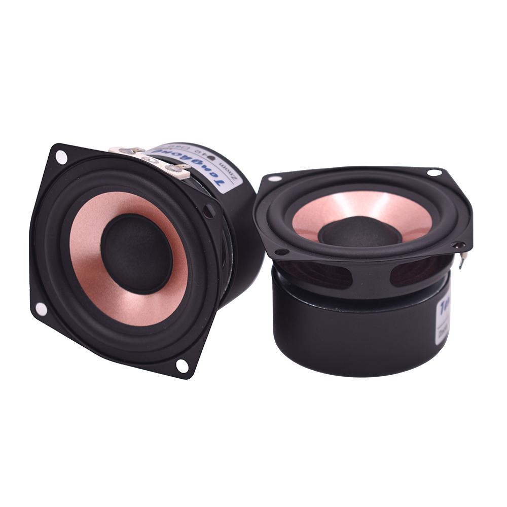 TEGHONG 1PCS 4 OHM 8 OHM 2,5 inch Công suất đầy đủ loa AS-25QF01 HIFI Độ nhạy cao Home Audio Loa 20W Color: 8Ohm