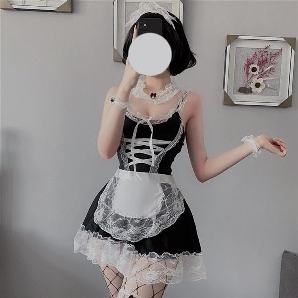 Tổng Hợp Bộ Đồ Ngủ Nữ Cosplay Hầu Gái Sexy | Toy18plus