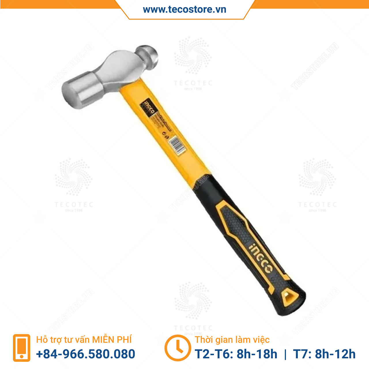 Búa đầu tròn INGCO HBPHS8016