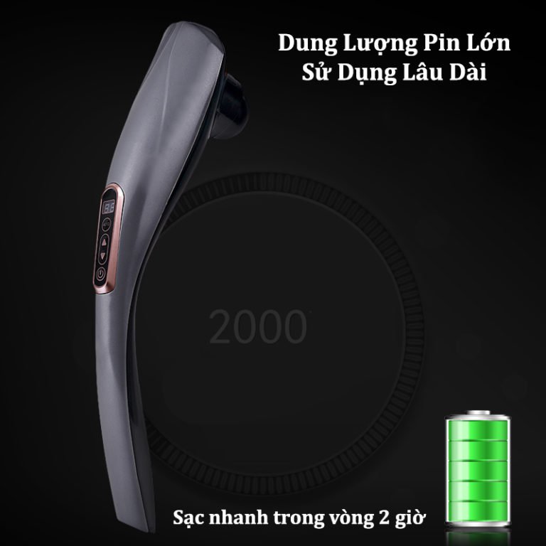 Máy Massage Cầm Tay Không Dây YT-1706AL Pin 2000mAh