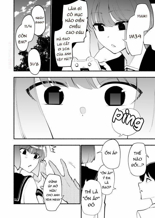 koushinchou no kouhai () to teishinchou no senpai () ga renai ni hatten suru made chapter 15 3