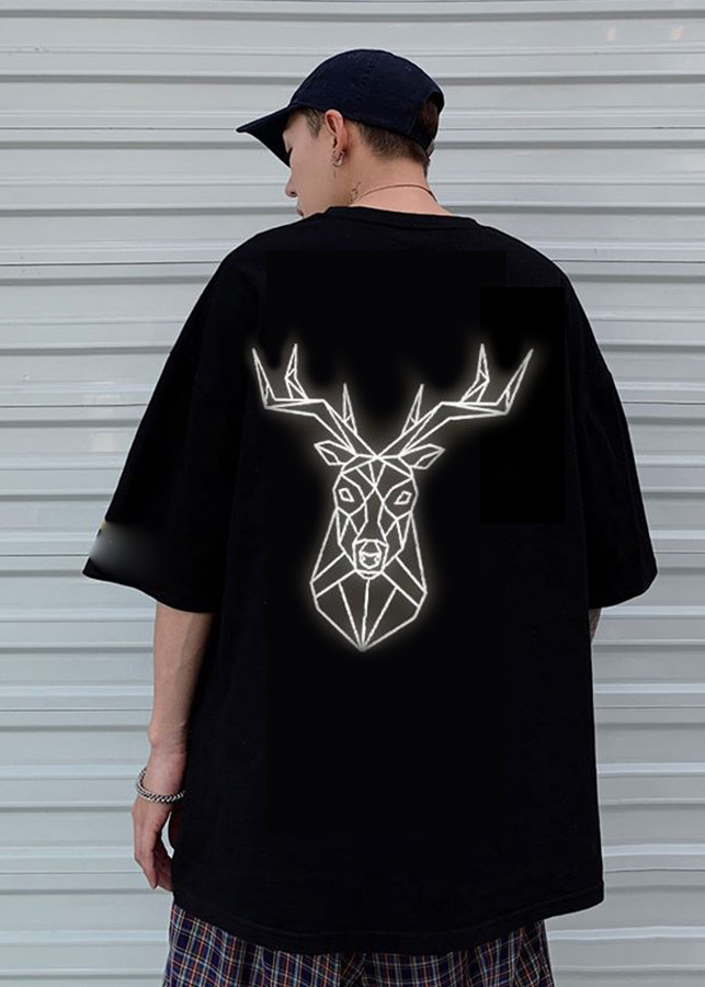 Áo Thun Nam Cổ Tròn Cao Cấp Trẻ trung, thoáng mát, thấm hút mồ hôi  in Phản Quang unisex DEE-01