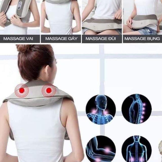 ĐAI MASSAGE VAI GÁY CỔ LƯNG cực đã