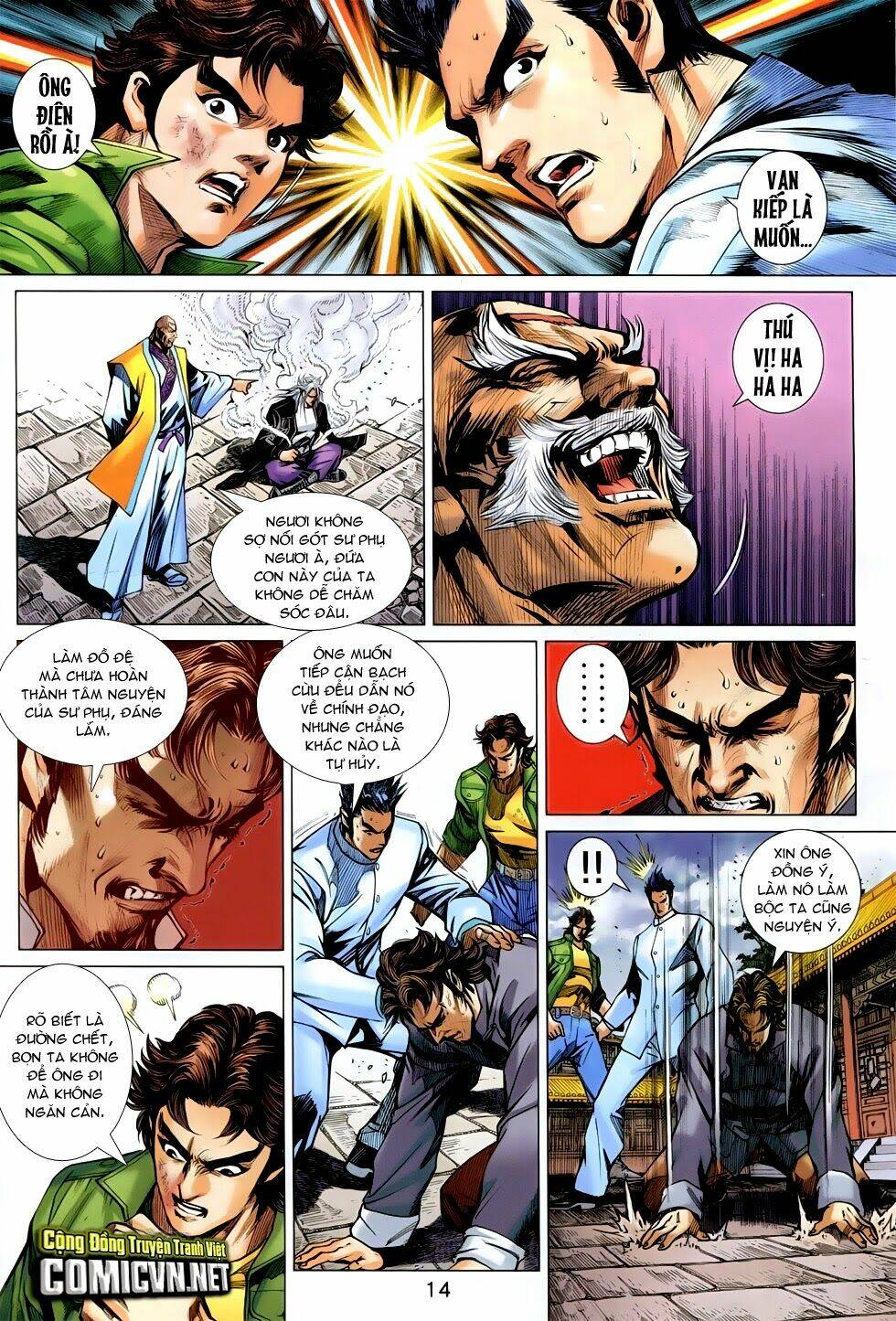 tân tác long hổ môn chapter 747 14