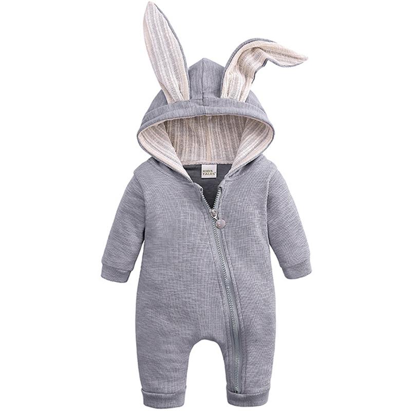 Của Bé 1 Dây Kéo Hoa Tán Phù Hợp Với Mùa Thu Mùa Xuân Áo Liền Quần Cho Bé Rompers Cho Bé Bé Trai Bé Gái Jumpsuit Trang Phục Sơ Sinh quần Áo