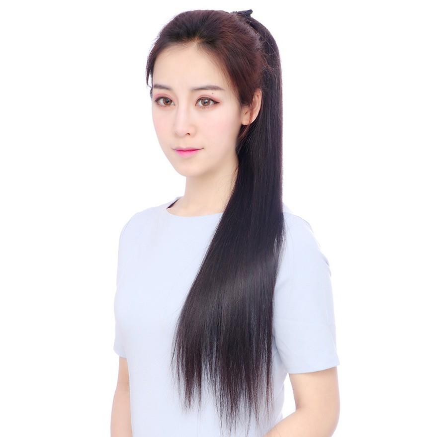 Tóc cột đuôi thẳng 60cm