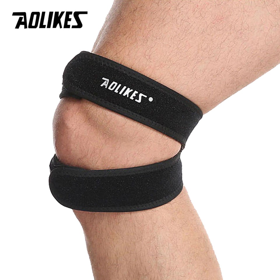 Đai hỗ trợ xương bánh chè đầu gối AOLIKES A-7929 Sport knee protector