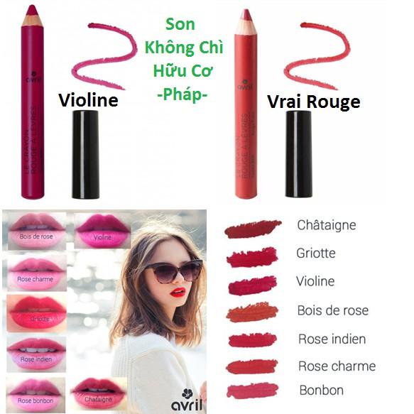 SON BÚT CHÌ HỮU CƠ KHÔNG CHÌ AVRIL-PHÁP