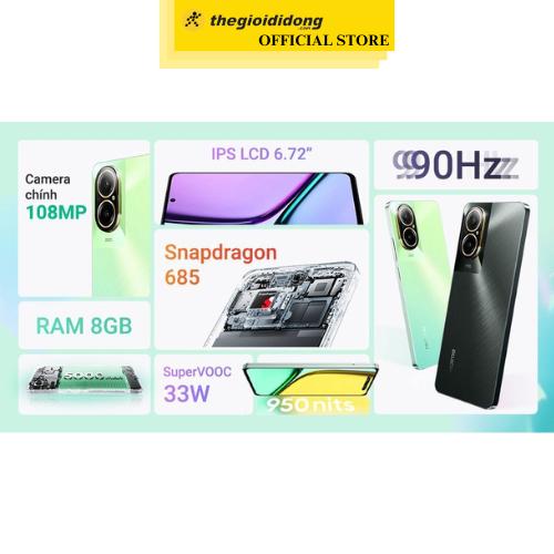 Điện thoại realme C67 256GB - Hàng Chính Hãng