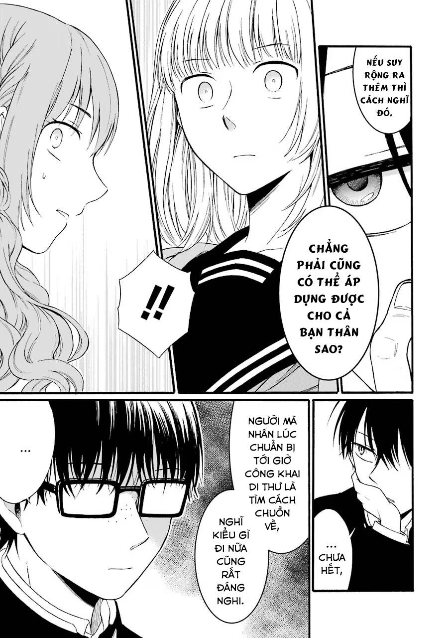 di thư trên bàn chapter 11 18