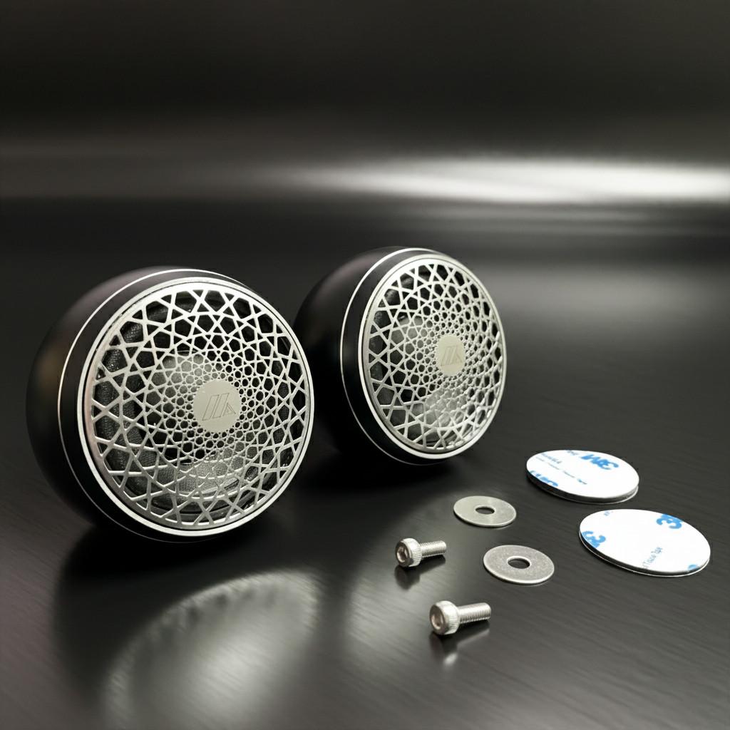 Loa Trung Tần Cao Cấp Alchimi AS M28 - Loa Treble MID Bổ Sung Âm Cao Và Âm Trung Trên Xe - Thiết Kế Sang Trọng