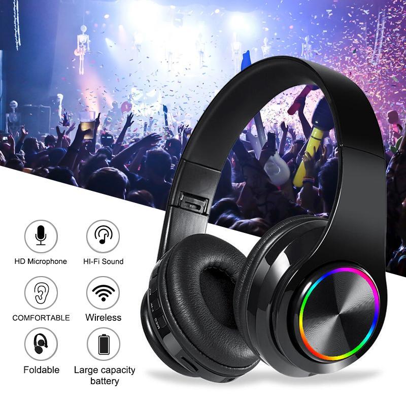 Tai Nghe Trùm Đầu Bluetooth Không Dây Chất Lượng Cao B39 Cho PC/Điện Thoại Thông Minh