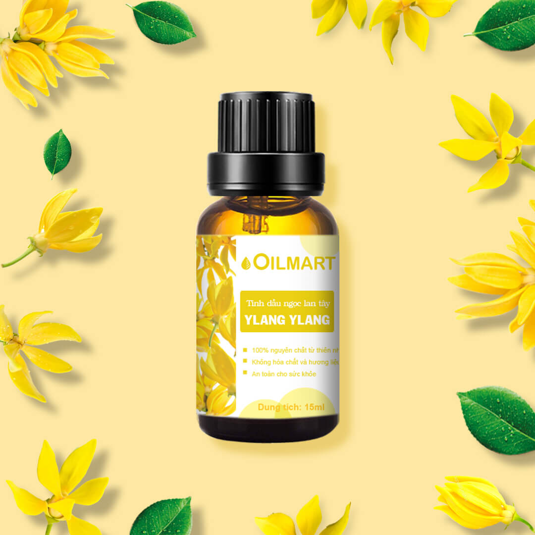 Tinh Dầu Thiên Nhiên Ngọc Lan Tây Oilmart Ylang Ylang Essential Oil 15ml