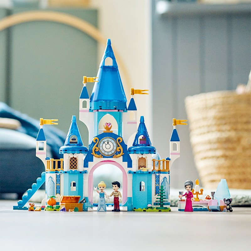 Đồ Chơi LEGO Lâu Đài Công Chúa Lọ Lem Và Hoàng Tử 43206