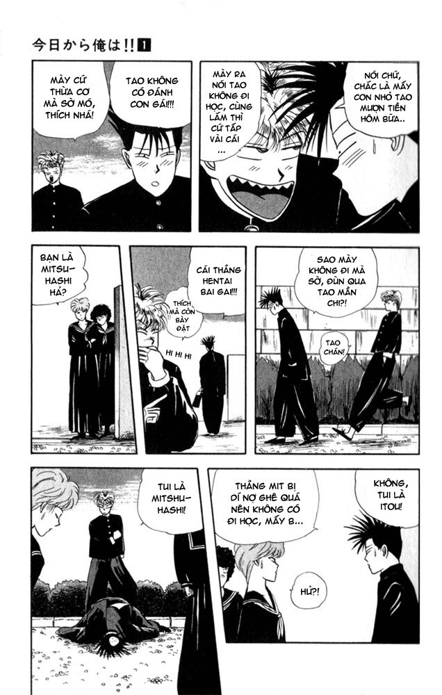 kyou kara ore wa - cặp bài trùng chapter 3 1