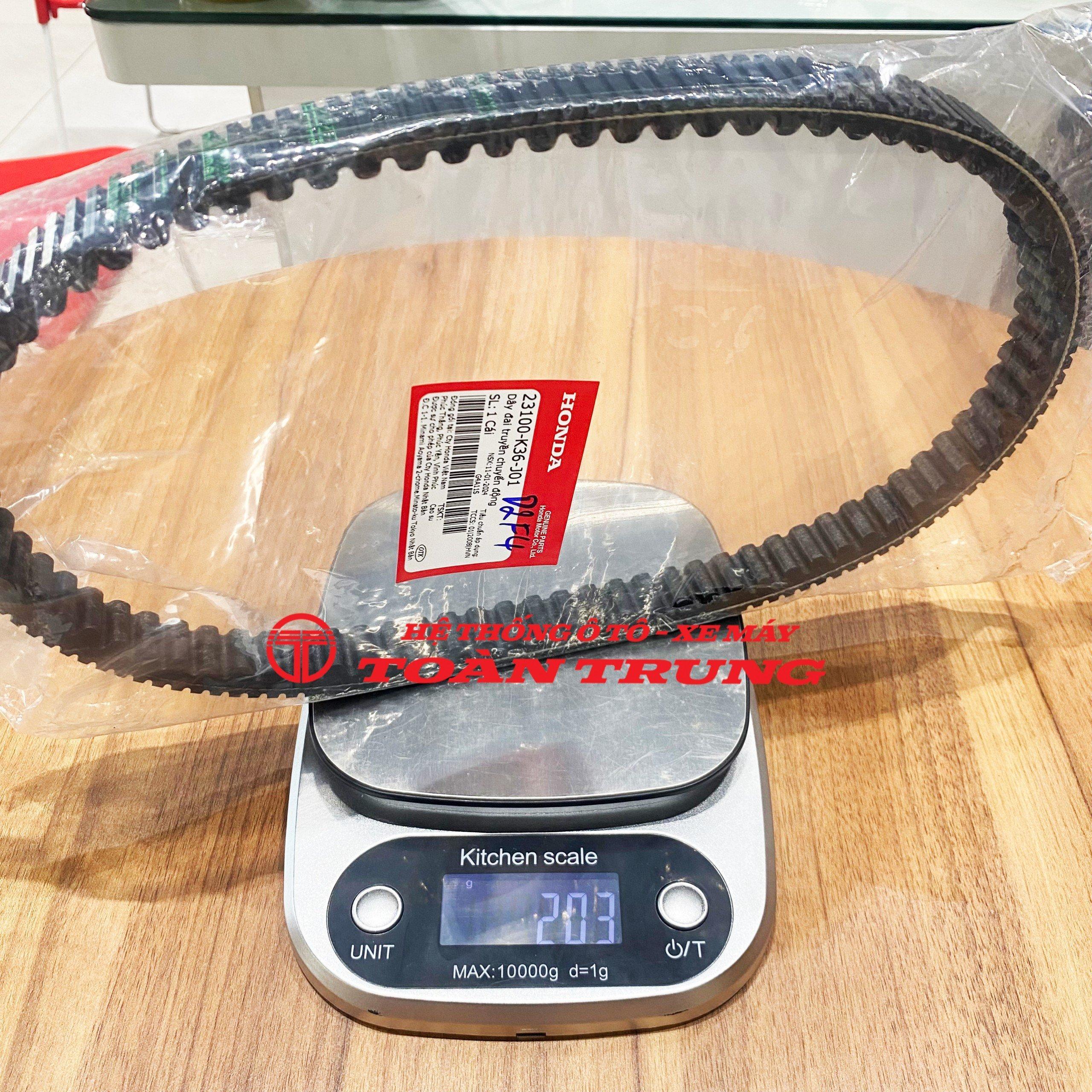 Dây đai truyền chuyển động Air Blade 150 (2020-2022) chính hãƞg Honda &quot;23100K36J01&quot;