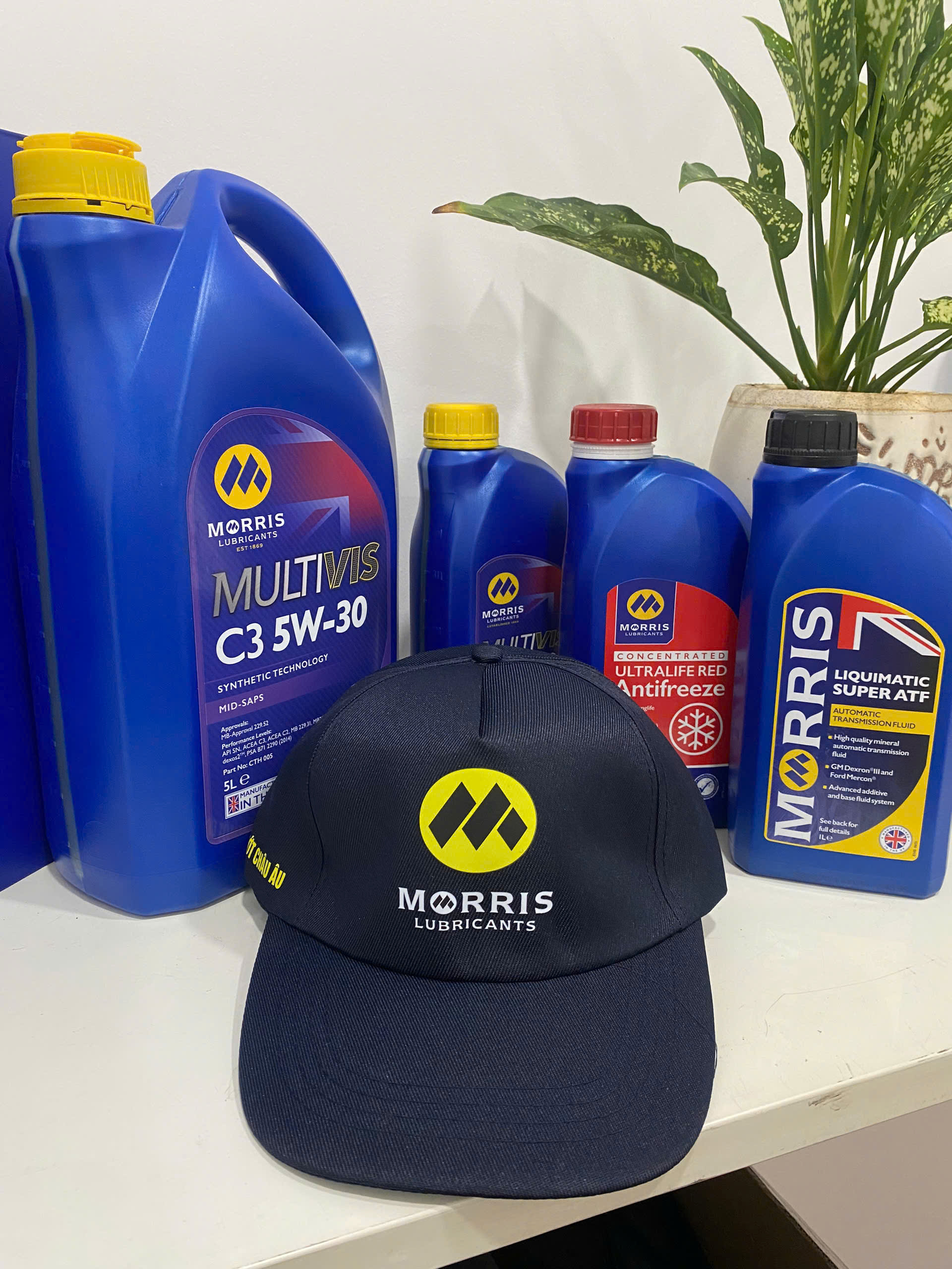 Mũ lưỡi trai nón kết Morris Lubricants