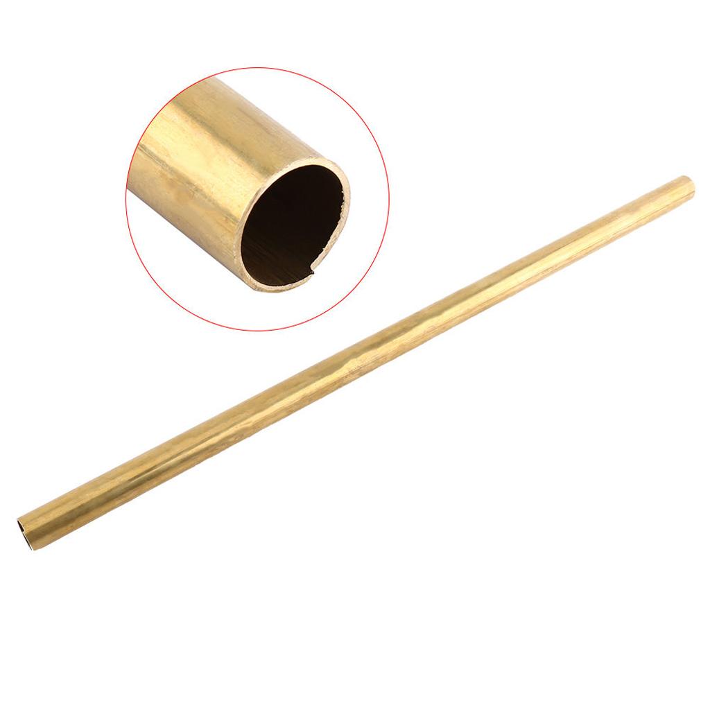 3Pcs Brass Tube Pipe Tubing Round Bar Rod Long 50cm Wall 1mm Tube Pipe